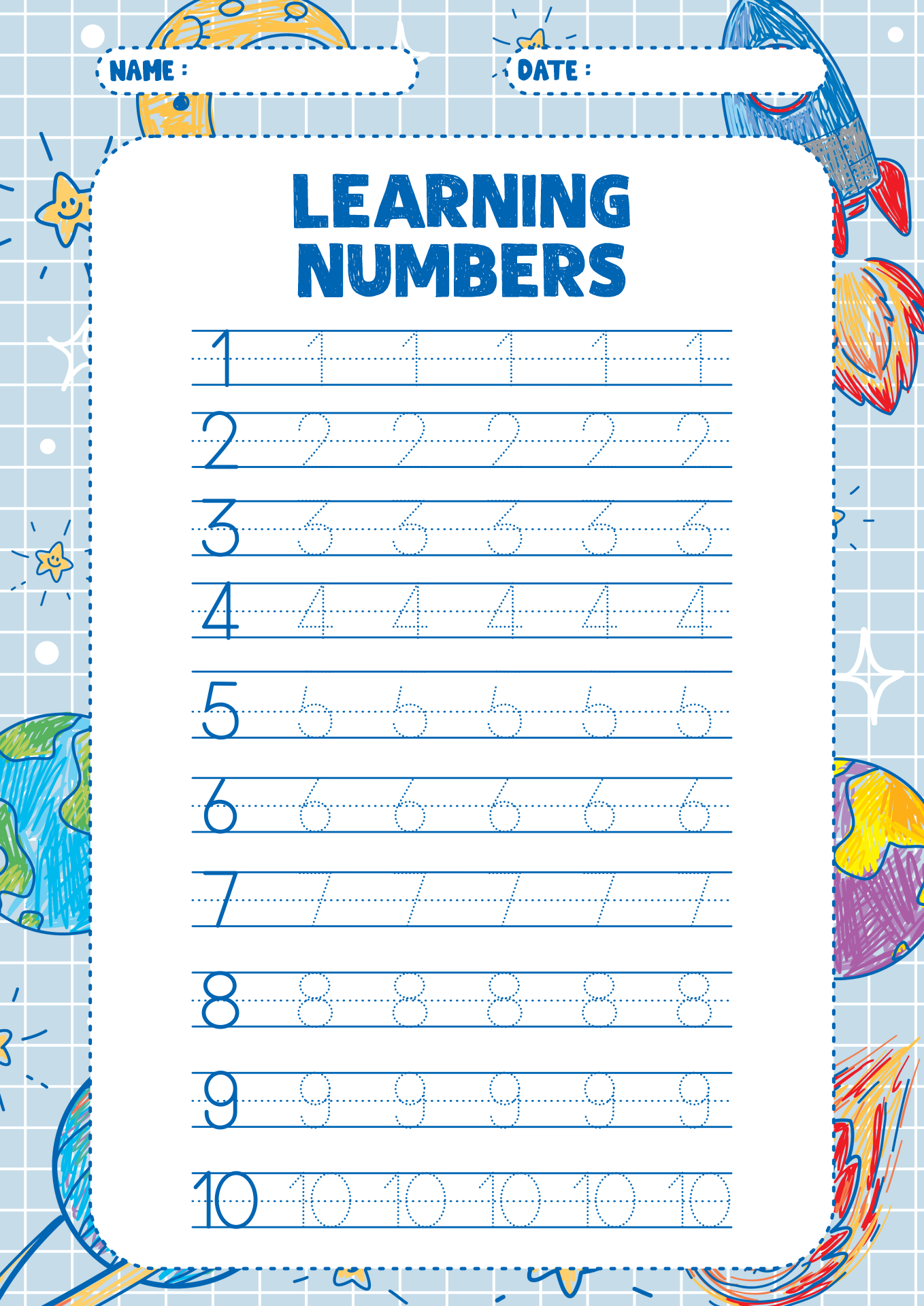 tracing numbers 1-100 worksheets pdf