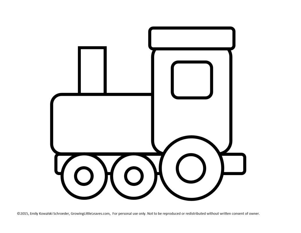 printable train pictures