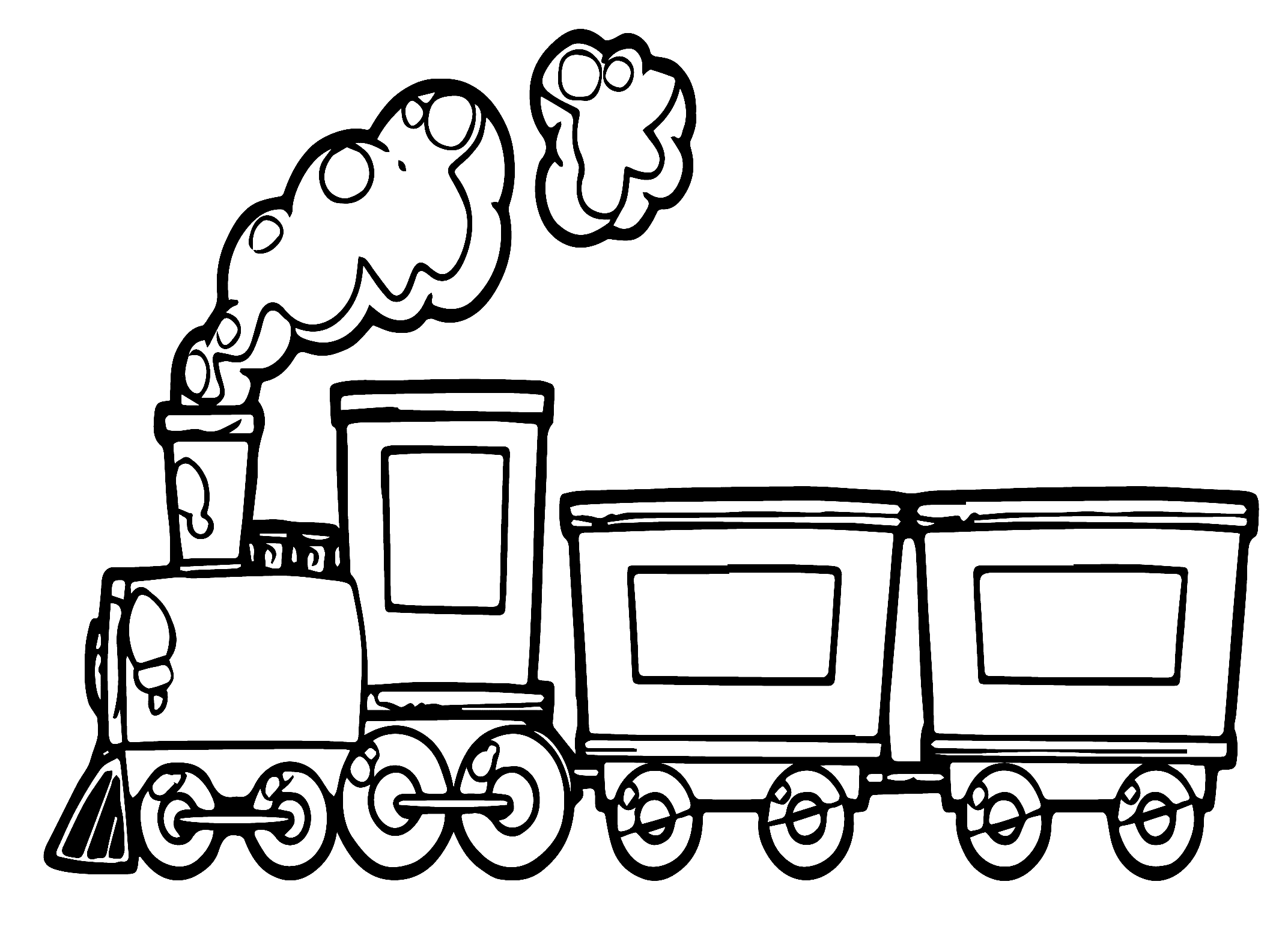 Train Printable Coloring Page Free Printable Coloring Pages