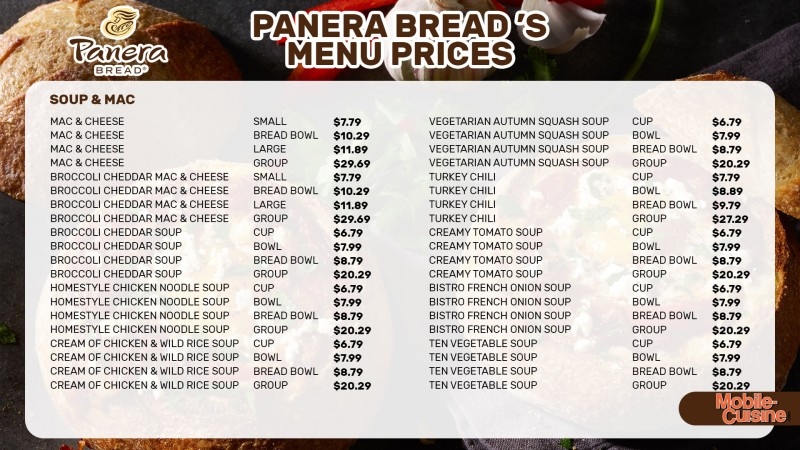 Updated Panera Bread Menu Prices What 39 s More Expensive In 2024 