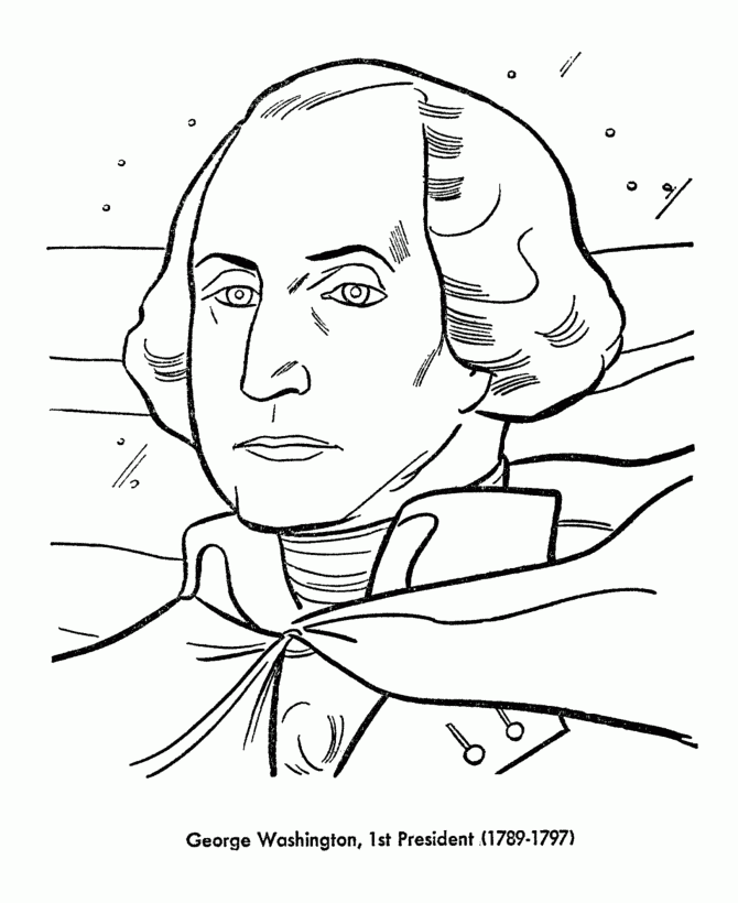 printable pictures of george washington