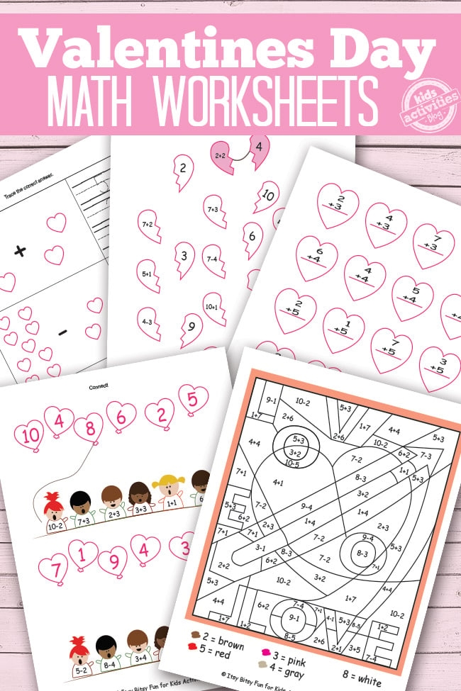 valentine activity printables