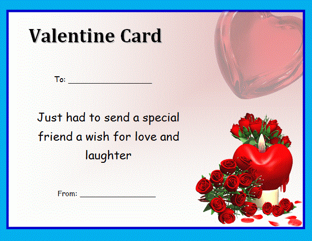 Valentine Card Templates 14 Free Printable Designs In Word PDF