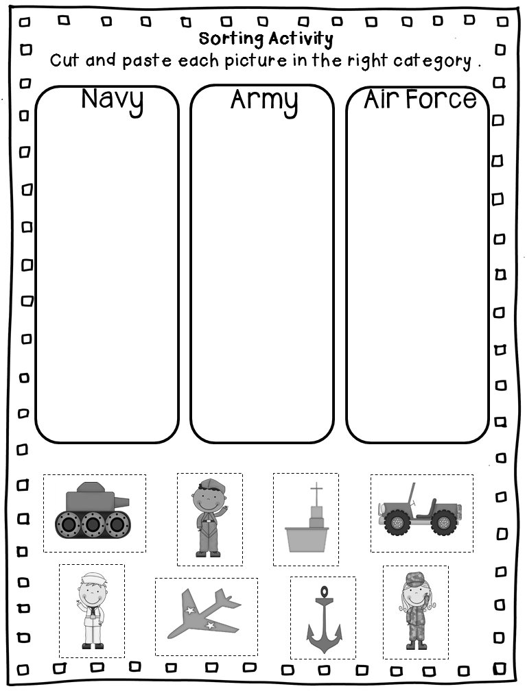 Veterans Day Printable Worksheets And Activity Pages Worksheets Library