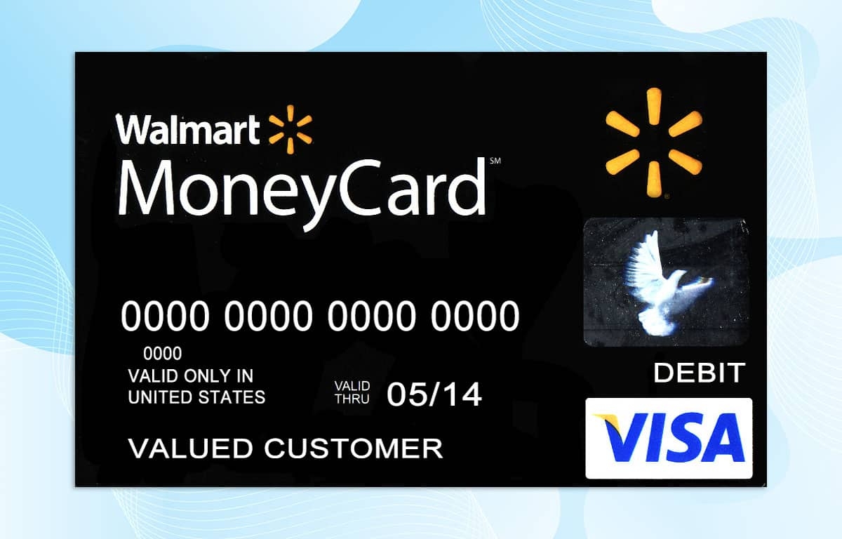 Walmart Visa Card Template PSD