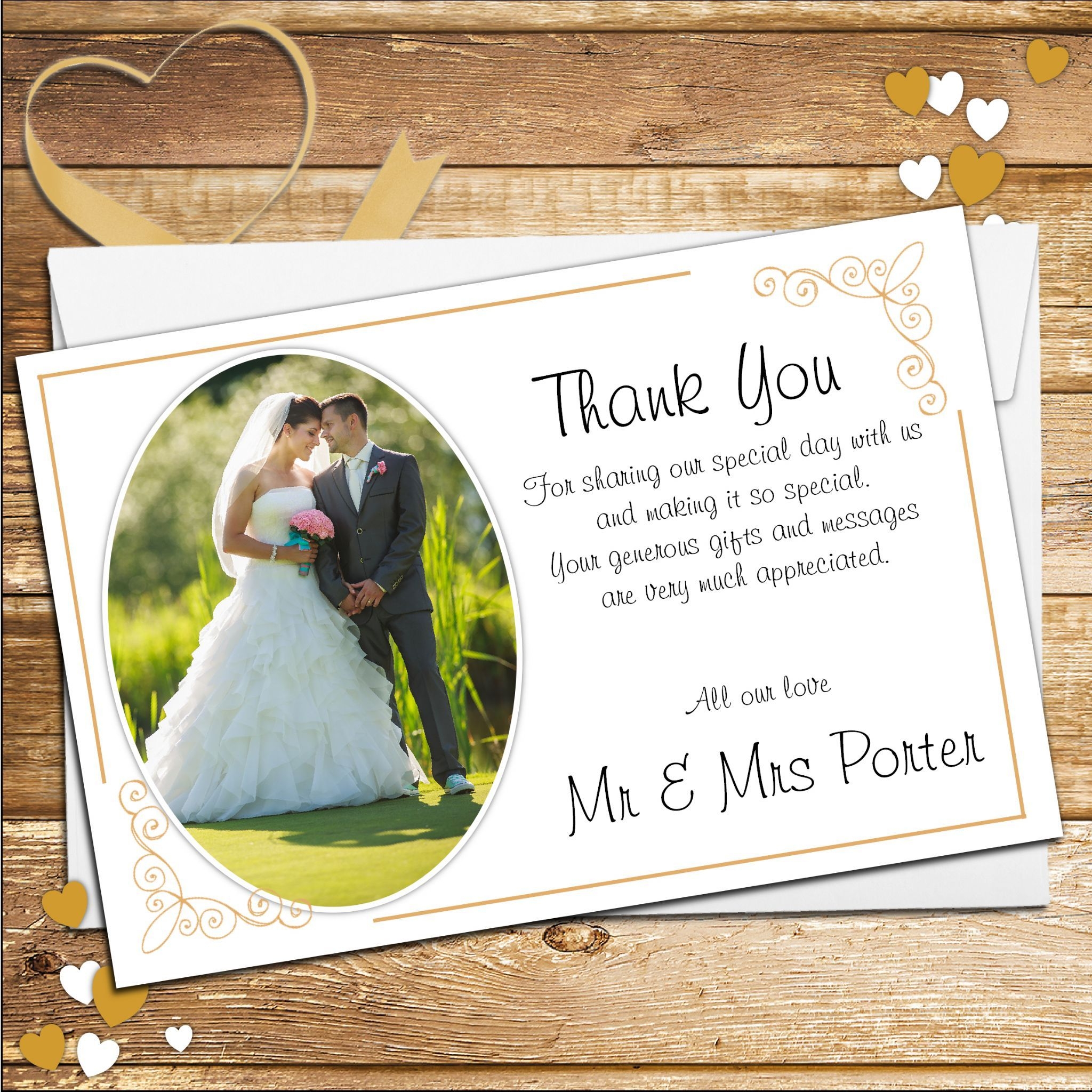 Wedding Thank You Card Template Printable Word Searches