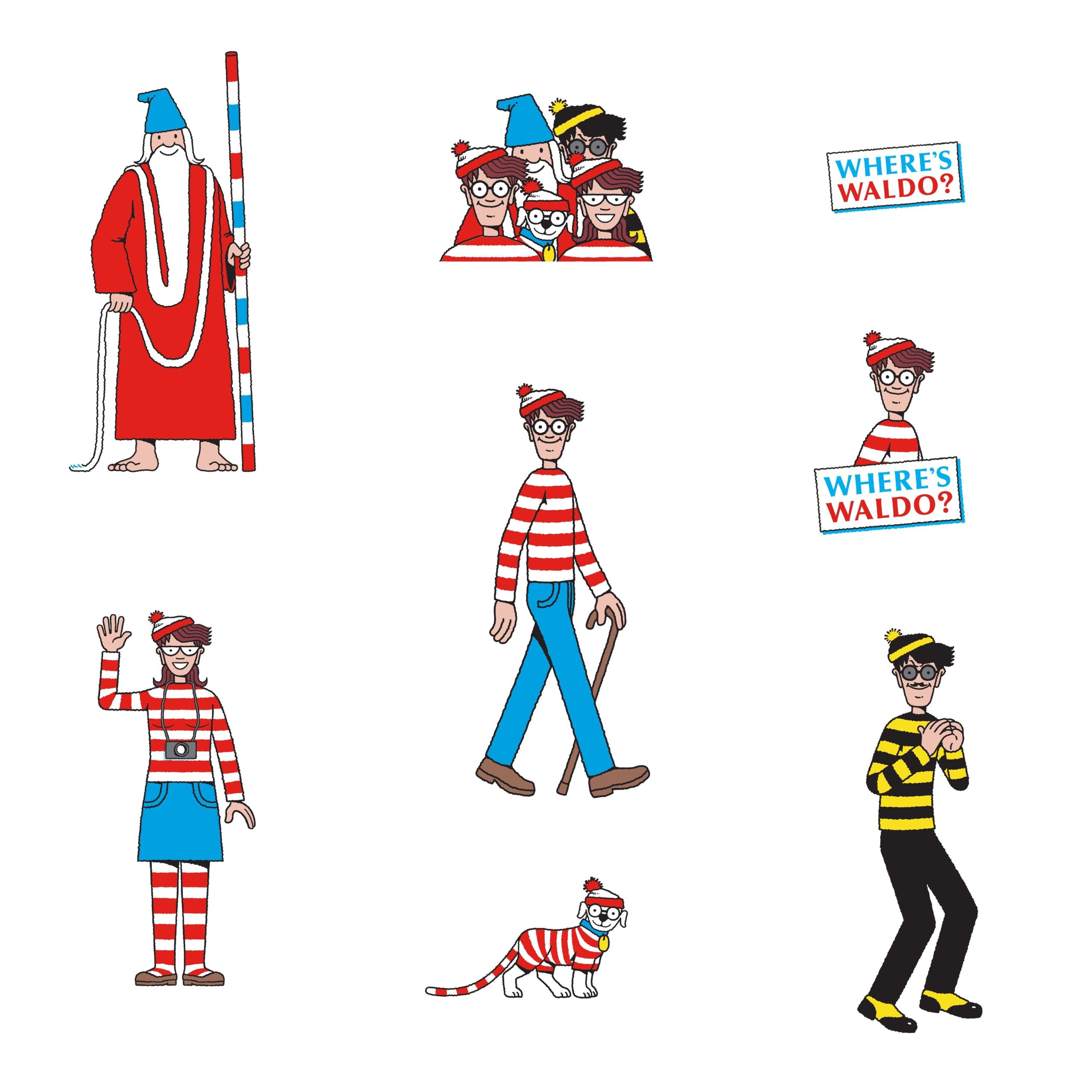 where's waldo pictures printable