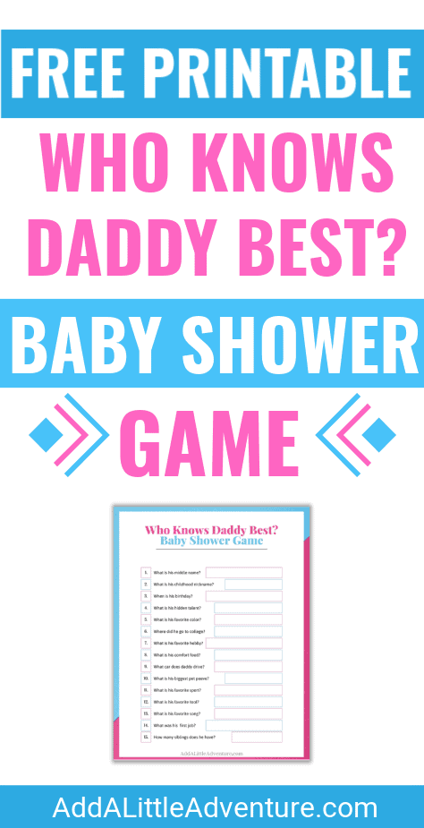 Who Knows Daddy Best Baby Shower Games Ever Infoupdate