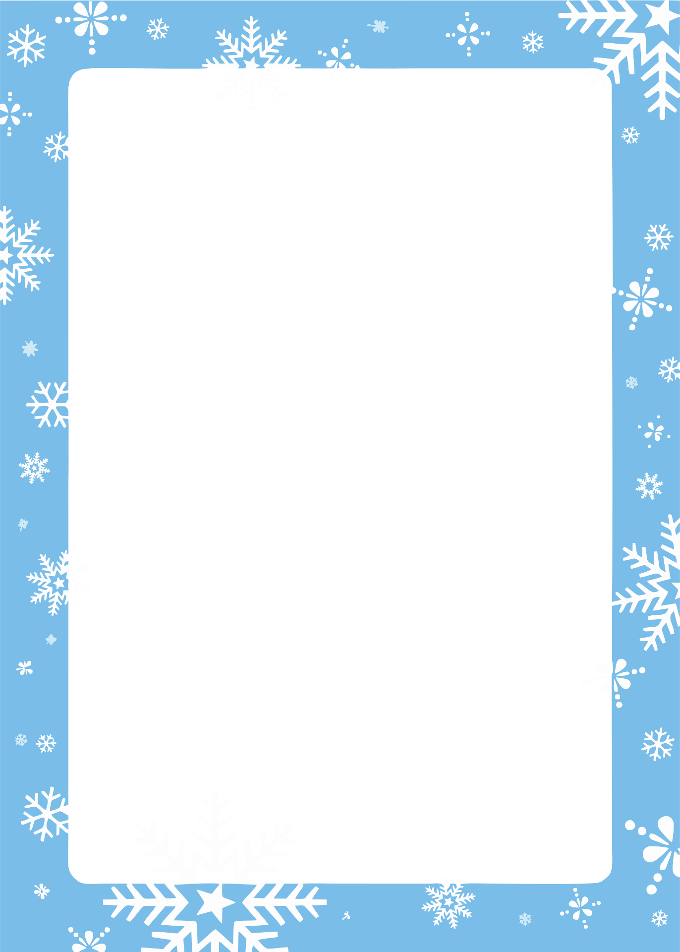 winter printable pictures