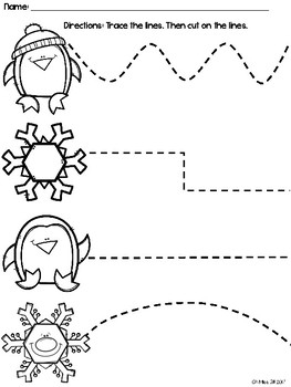 Winter Printable Activities For Preschool And Kindergarten By Oh Miss Jill