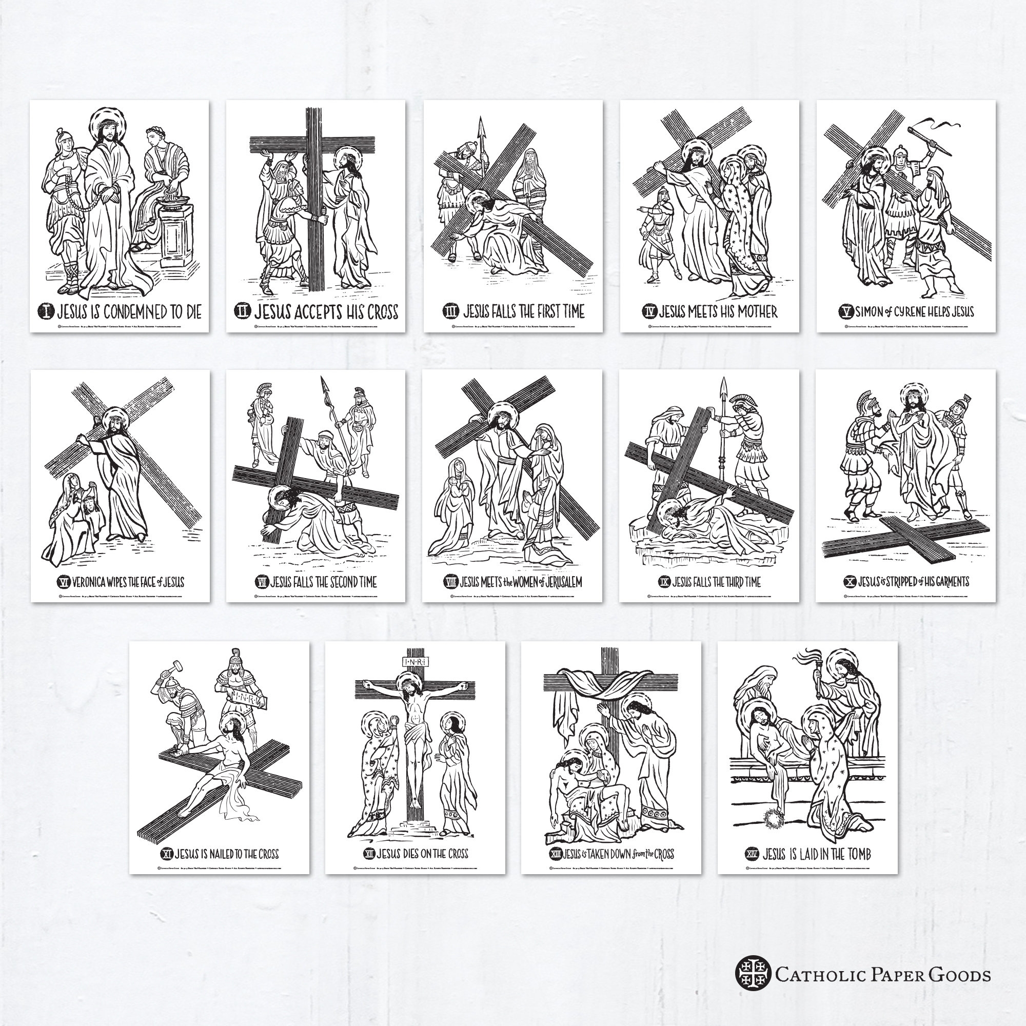 Worksheets Printable Stations Of The Cross Ronald Worksheets