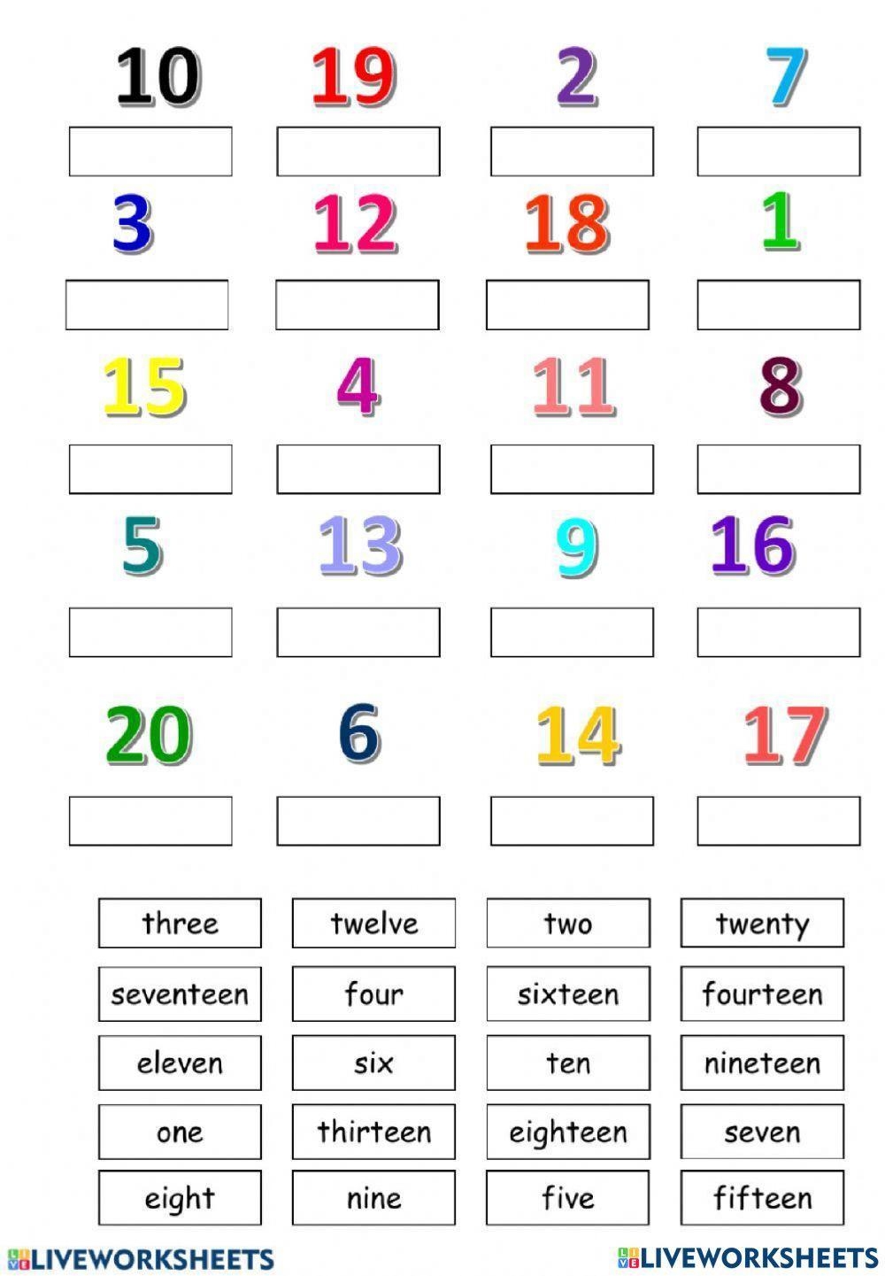 Writing Digits In Words 4 Digit Numbers Place Value Worksheets 