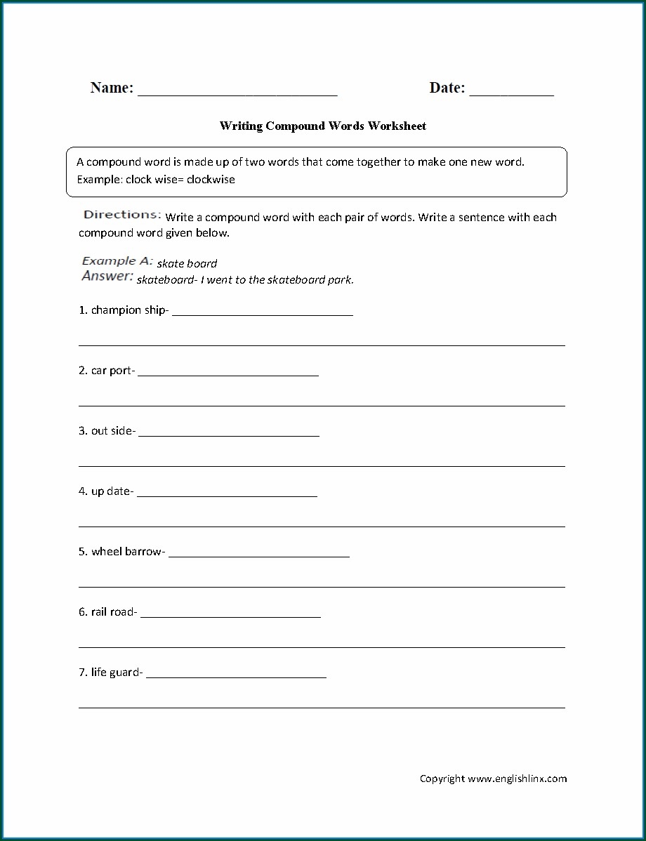 Writing Numbers Words Worksheets Grade 1