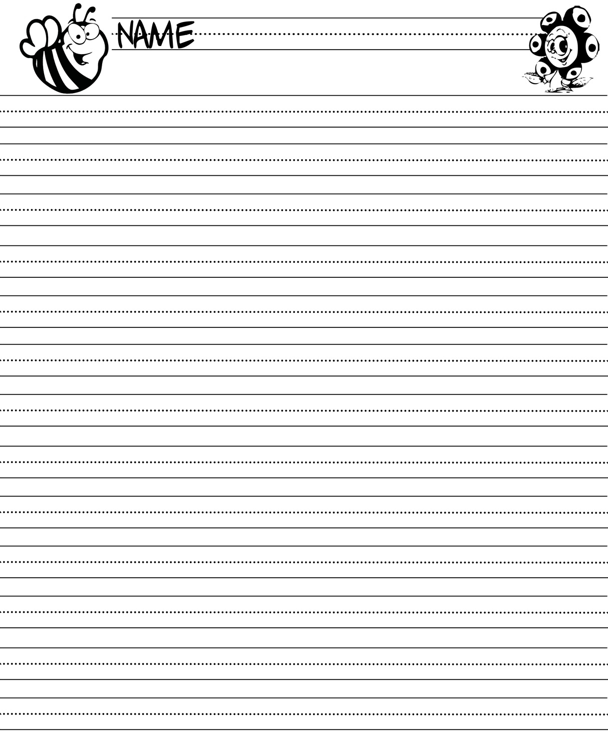 Writing Paper Printable