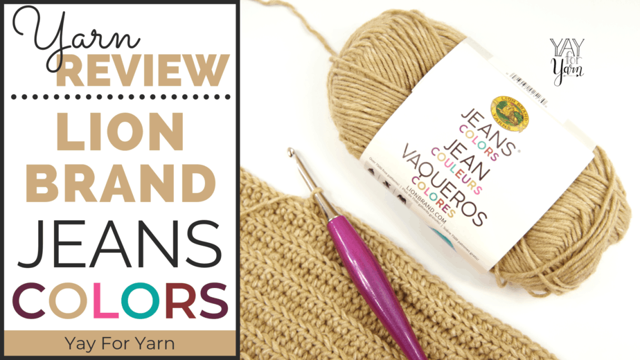 Yarn Review Lion Brand Jeans Colors Yay For Yarn