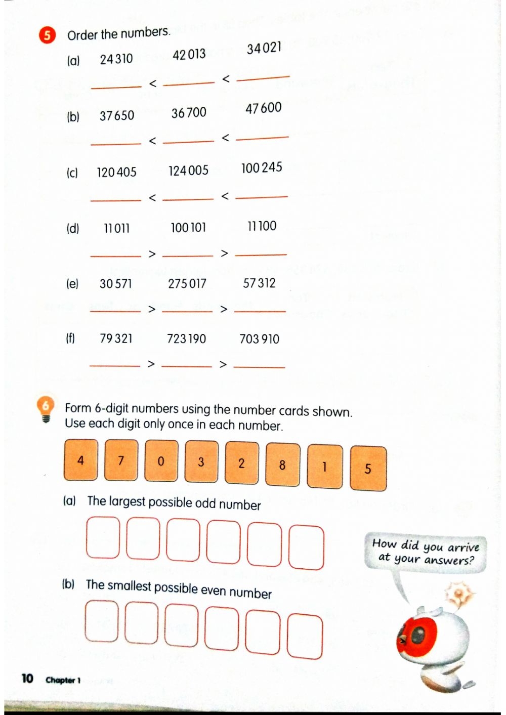 ordering real numbers worksheet pdf