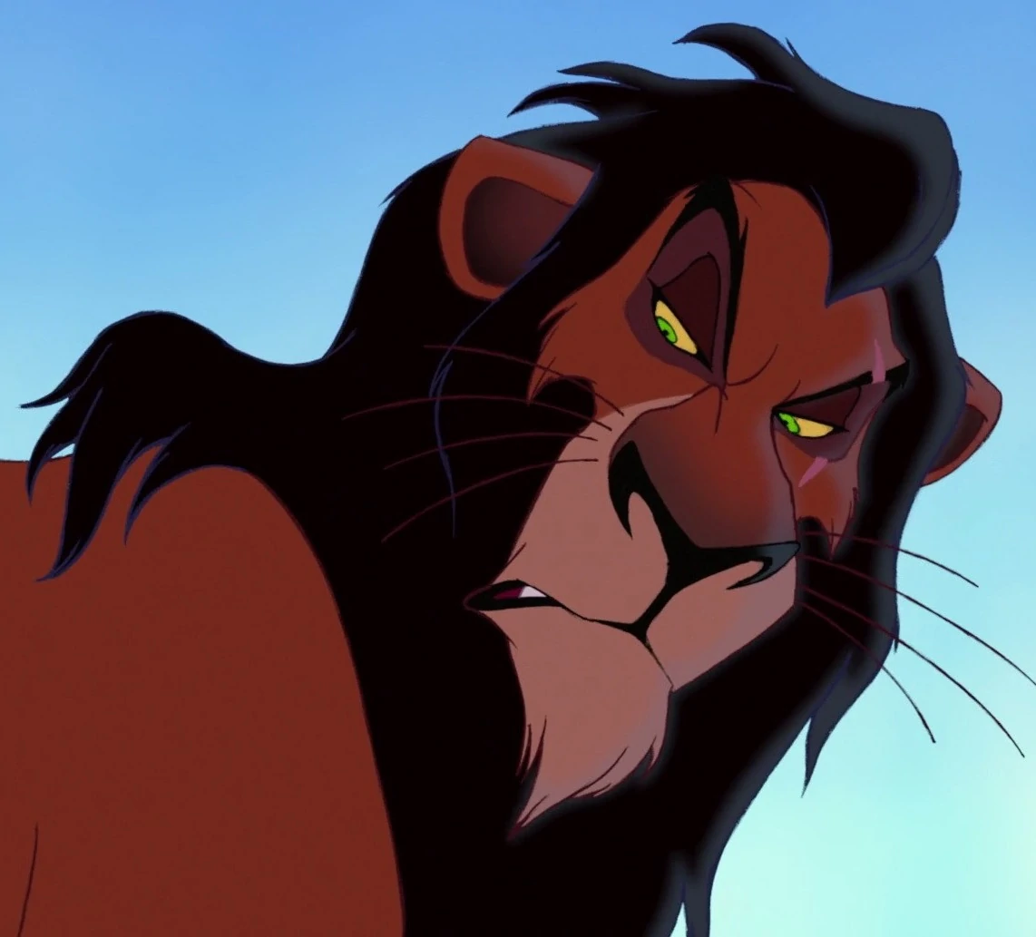 what color is scar from lion king