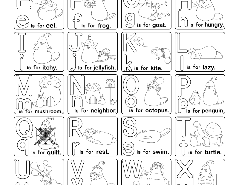 Alphabet Worksheets Free Printables Doozy Moo