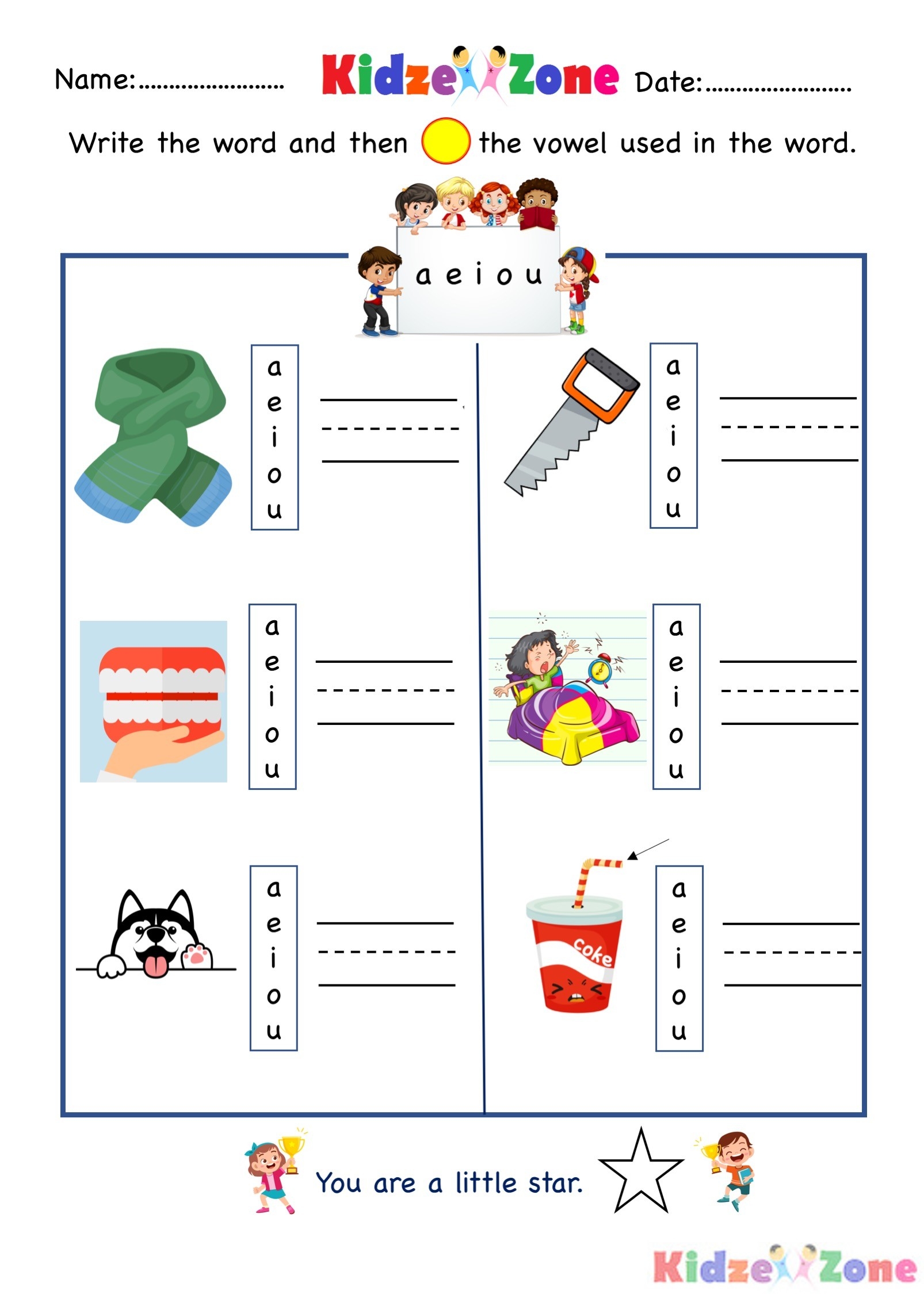 word family worksheets kindergarten