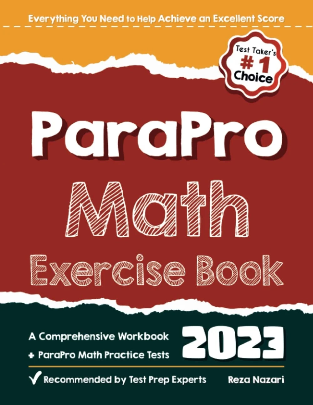 Parapro Math Exercise Book A Comprehensive Workbook Parapro Math Practice Tests Etsy
