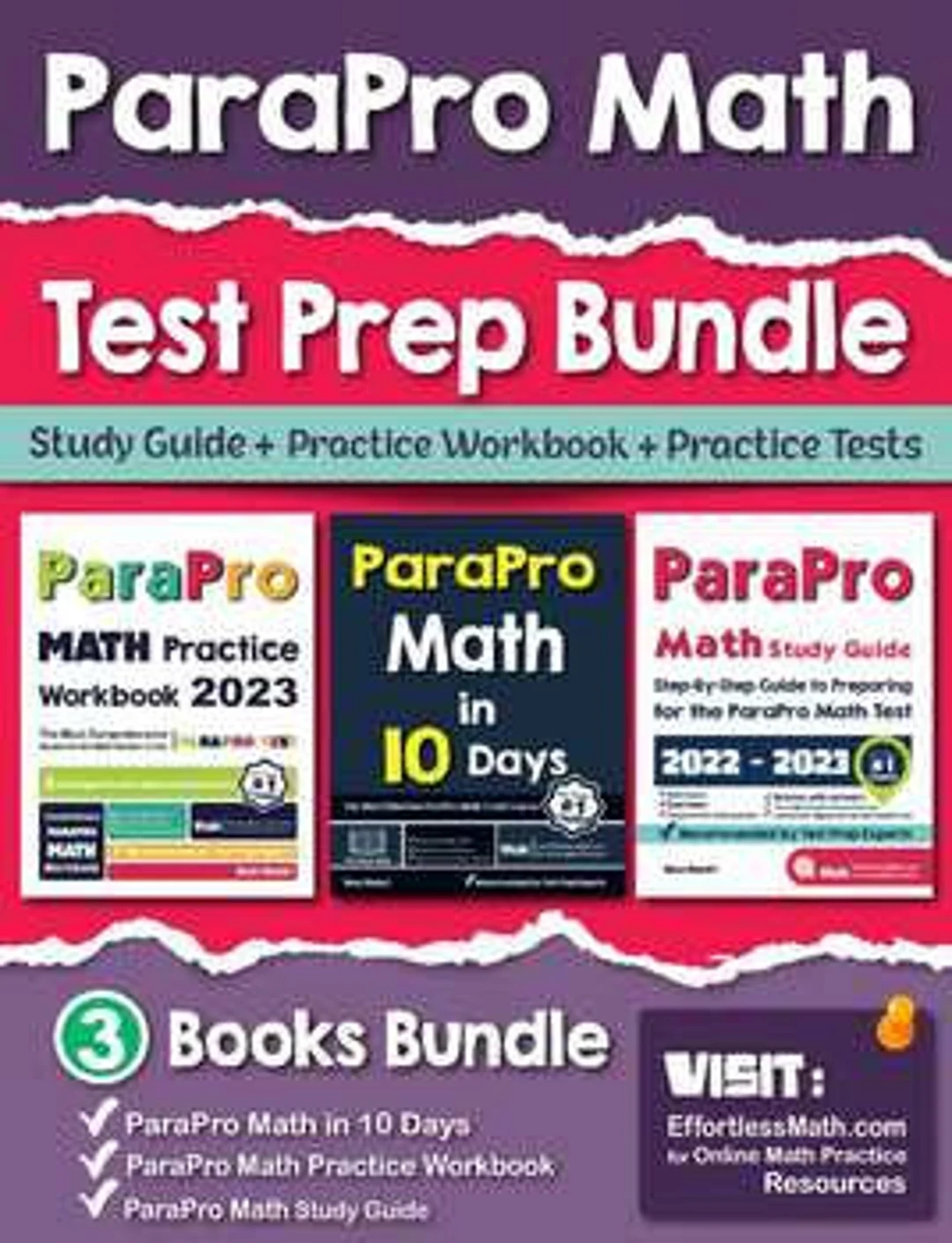 Parapro Math Test Prep Bundle Etsy